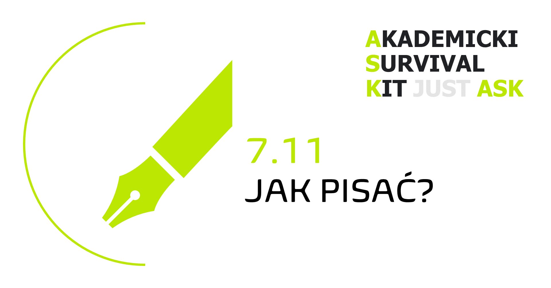 Jak pisać